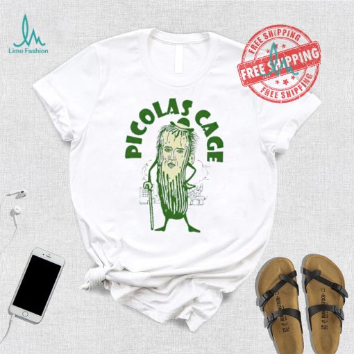 Picolas cage funny celebs meme cucumber pickle cute shirt