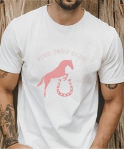 Pink pony club horse shirt