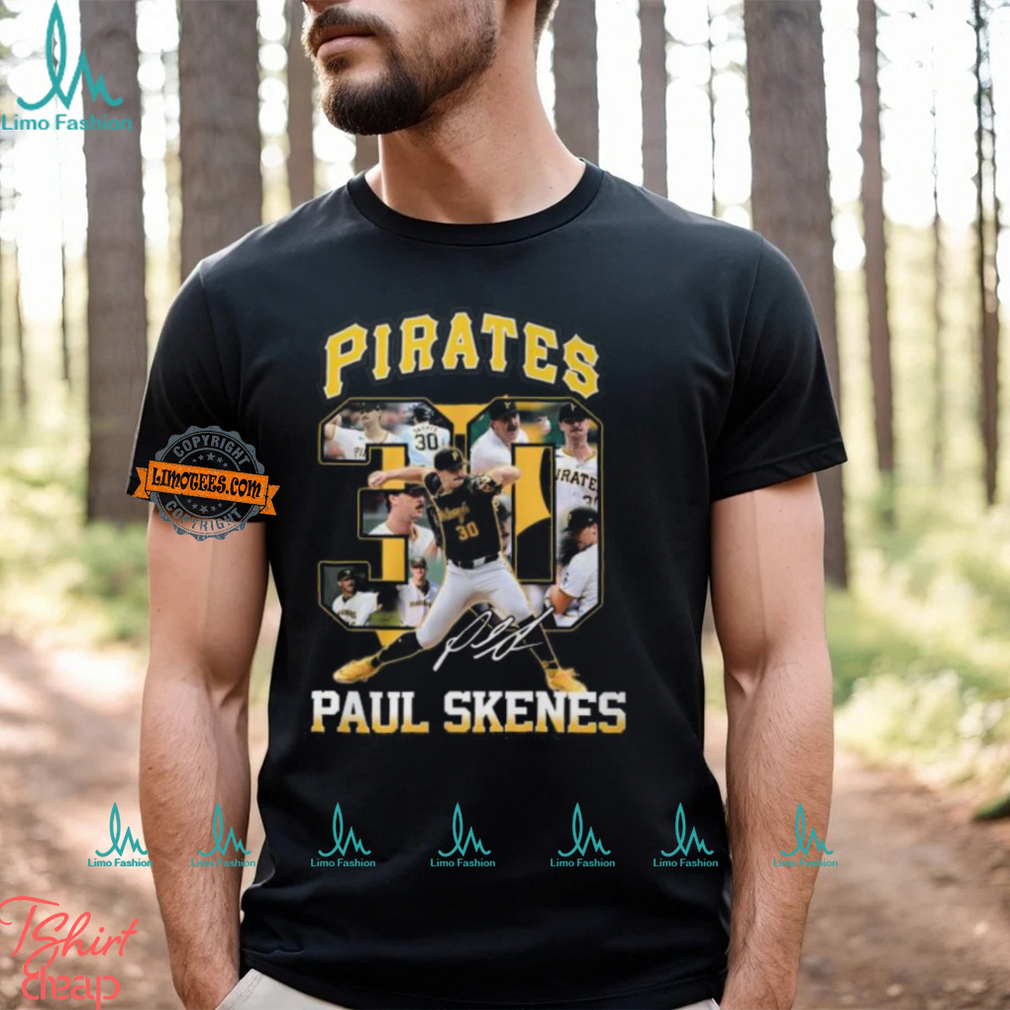 Pirates Paul Skenes Signature T Shirt Pirates Paul Skenes Signature T Shirt
