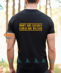 Pittsburgh Football Many Are Capable Shirt