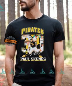 Pittsburgh Pirates Paul Skenes number 30 signature shirt