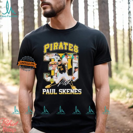 Pittsburgh Pirates Paul Skenes number 30 signature shirt