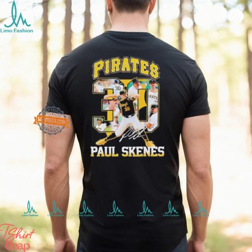 Pittsburgh Pirates Paul Skenes number 30 signature shirt
