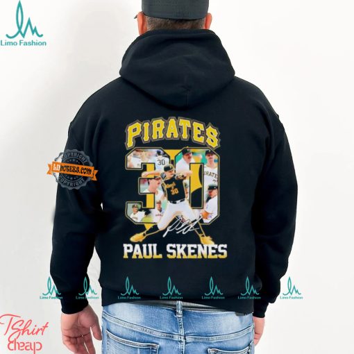 Pittsburgh Pirates Paul Skenes number 30 signature shirt