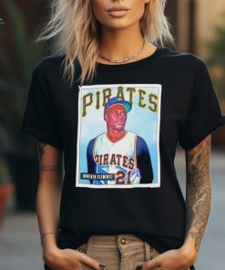 Pittsburgh Pirates Roberto Clemente legend photo vintage shirt