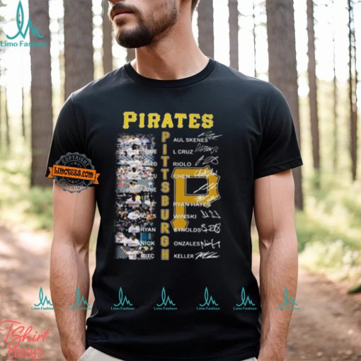 Pittsburgh Pirates Team Signature 2024 Unisex T Shirt