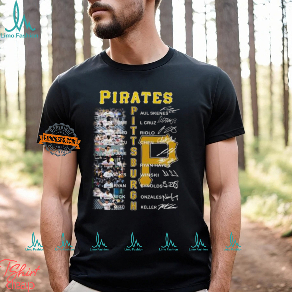 Pittsburgh Pirates Team Signature 2024 Unisex T Shirt Pittsburgh Pirates Team Signature 2024 Unisex T Shirt