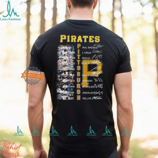 Pittsburgh Pirates Team Signature 2024 Unisex T Shirt