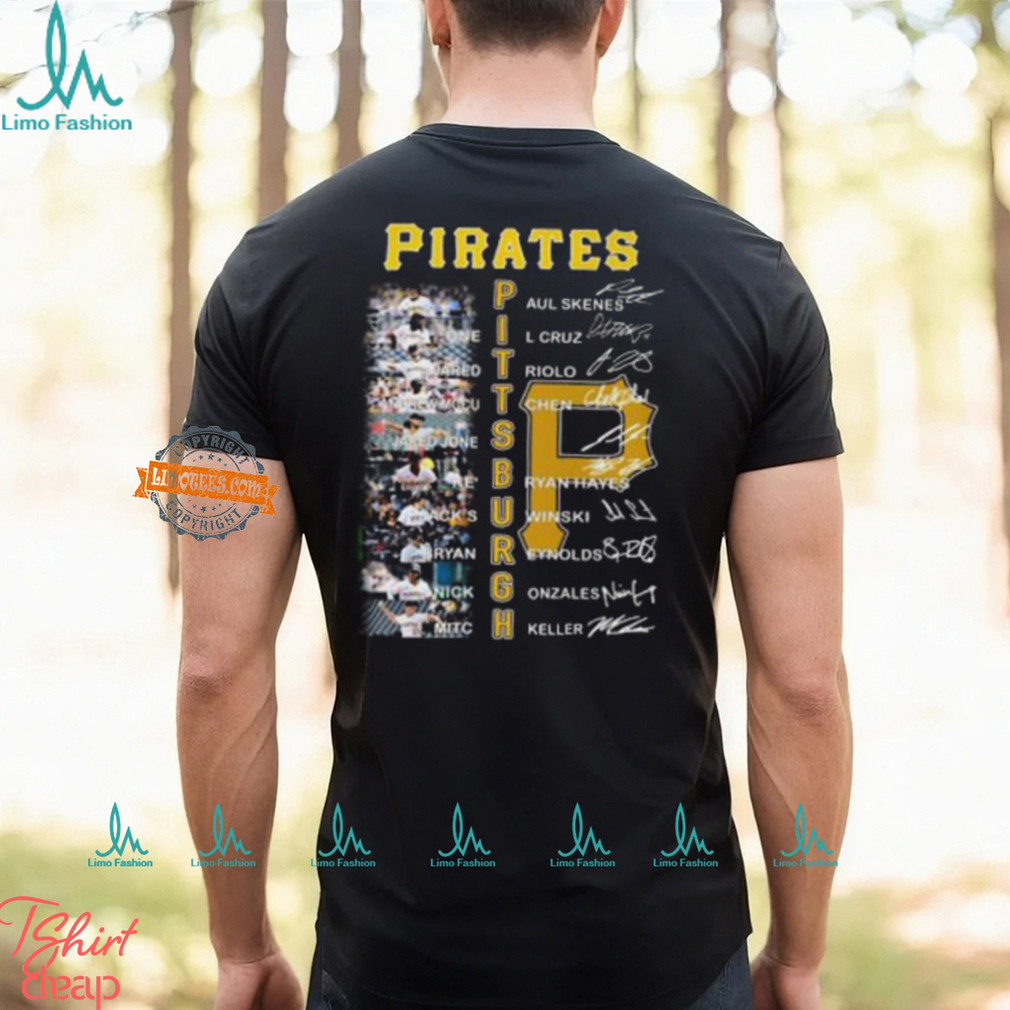 Pittsburgh Pirates Team Signature 2024 Unisex T Shirt Pittsburgh Pirates Team Signature 2024 Unisex T Shirt