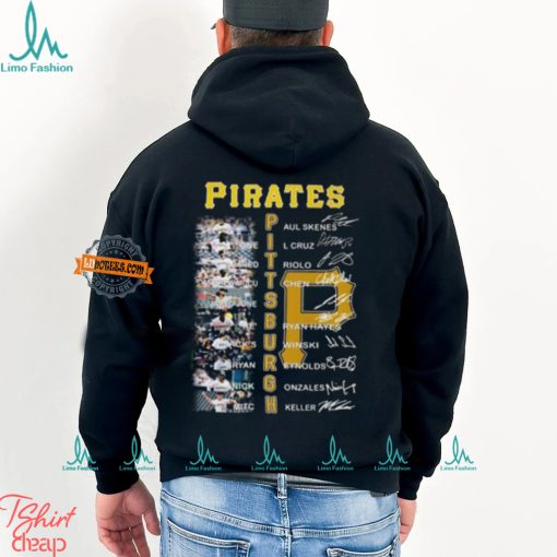 Pittsburgh Pirates Team Signature 2024 Unisex T Shirt