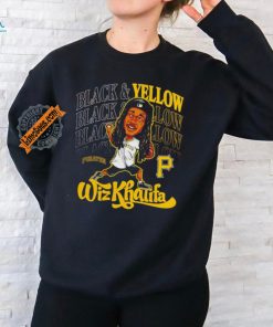 Pittsburgh Pirates Wiz Khalifa caricature player shirt
