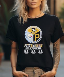 Pittsburgh Sports Teams City Of Champions 2024 Shirt