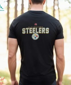 Pittsburgh Steelers 2XL XXL Black T Shirt