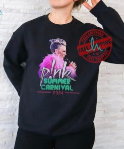 P!nk Pink Singer UK Summer Carnival 2024 Festival Tour T shirts