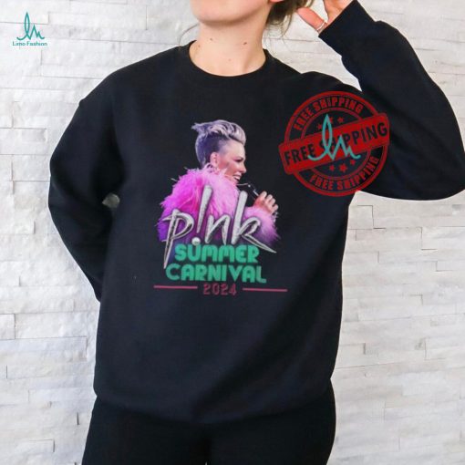 P!nk Pink Singer UK Summer Carnival 2024 Festival Tour T shirts