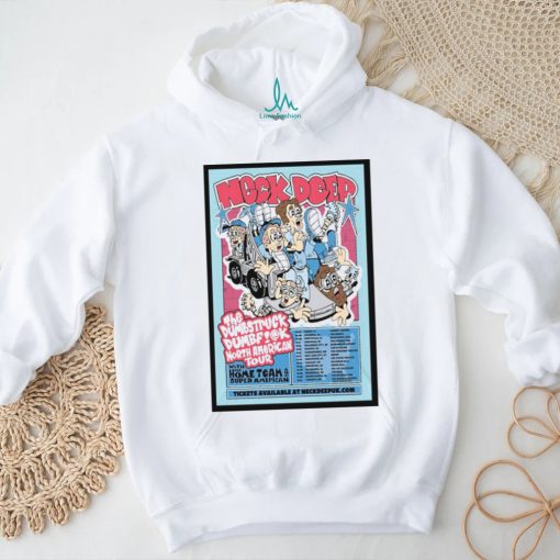 Poster Neck Deep NA Tour 2024 shirt