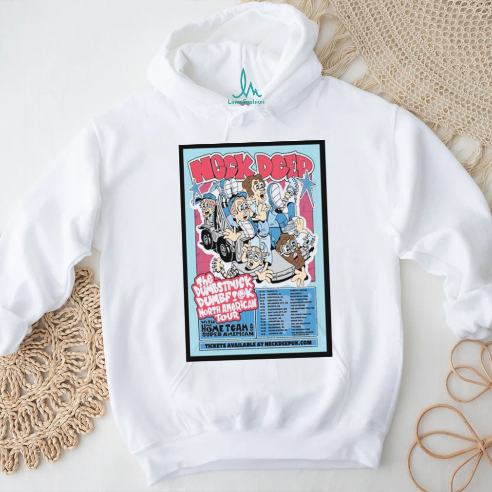 Poster Neck Deep NA Tour 2024 shirt Poster Neck Deep NA Tour 2024 shirt
