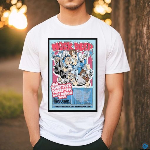 Poster Neck Deep NA Tour 2024 shirt
