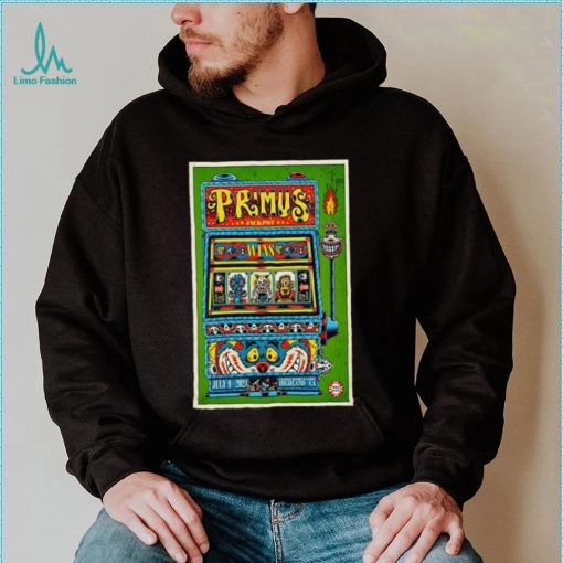 Primus Jul 9 2024 Yaamava’ Theater in Highland CA Poster Shirt