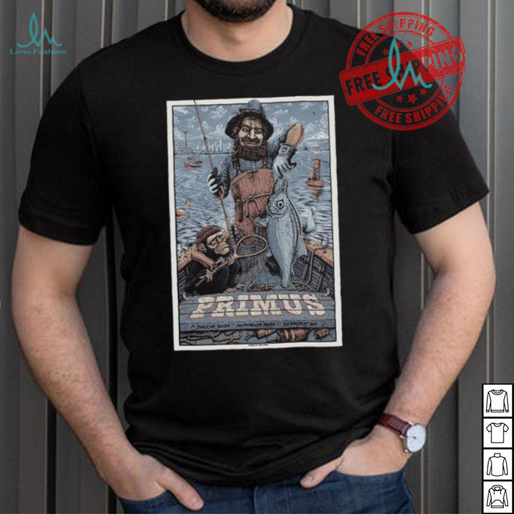 Primus Marymoor Park Redmond, WA July 18th, 2024 Poster shirt Primus Marymoor Park Redmond, WA July 18th, 2024 Poster shirt