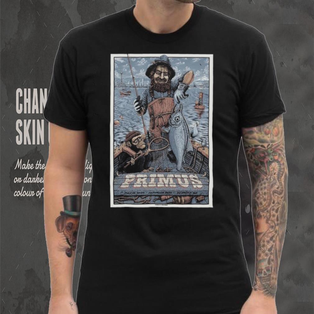 Primus Marymoor Park Redmond, WA July 18th, 2024 Poster shirt Primus Marymoor Park Redmond, WA July 18th, 2024 Poster shirt