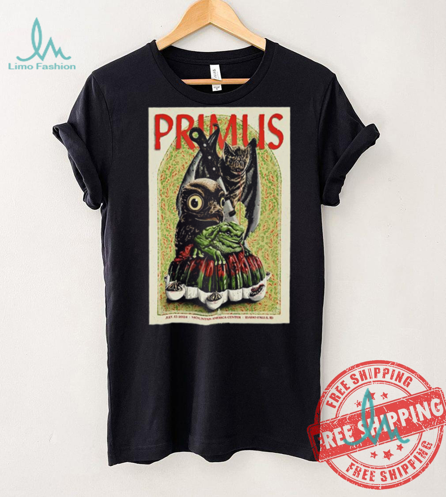 Primus Mountain America Center Idaho Falls ID July 15 2024 Poster Shirt Primus Mountain America Center Idaho Falls ID July 15 2024 Poster Shirt