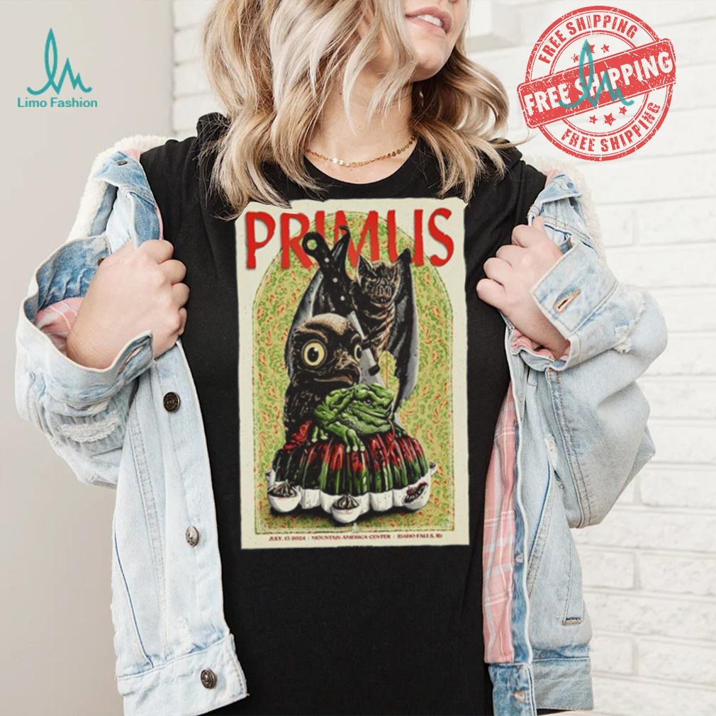 Primus Mountain America Center Idaho Falls ID July 15 2024 Poster Shirt Primus Mountain America Center Idaho Falls ID July 15 2024 Poster Shirt