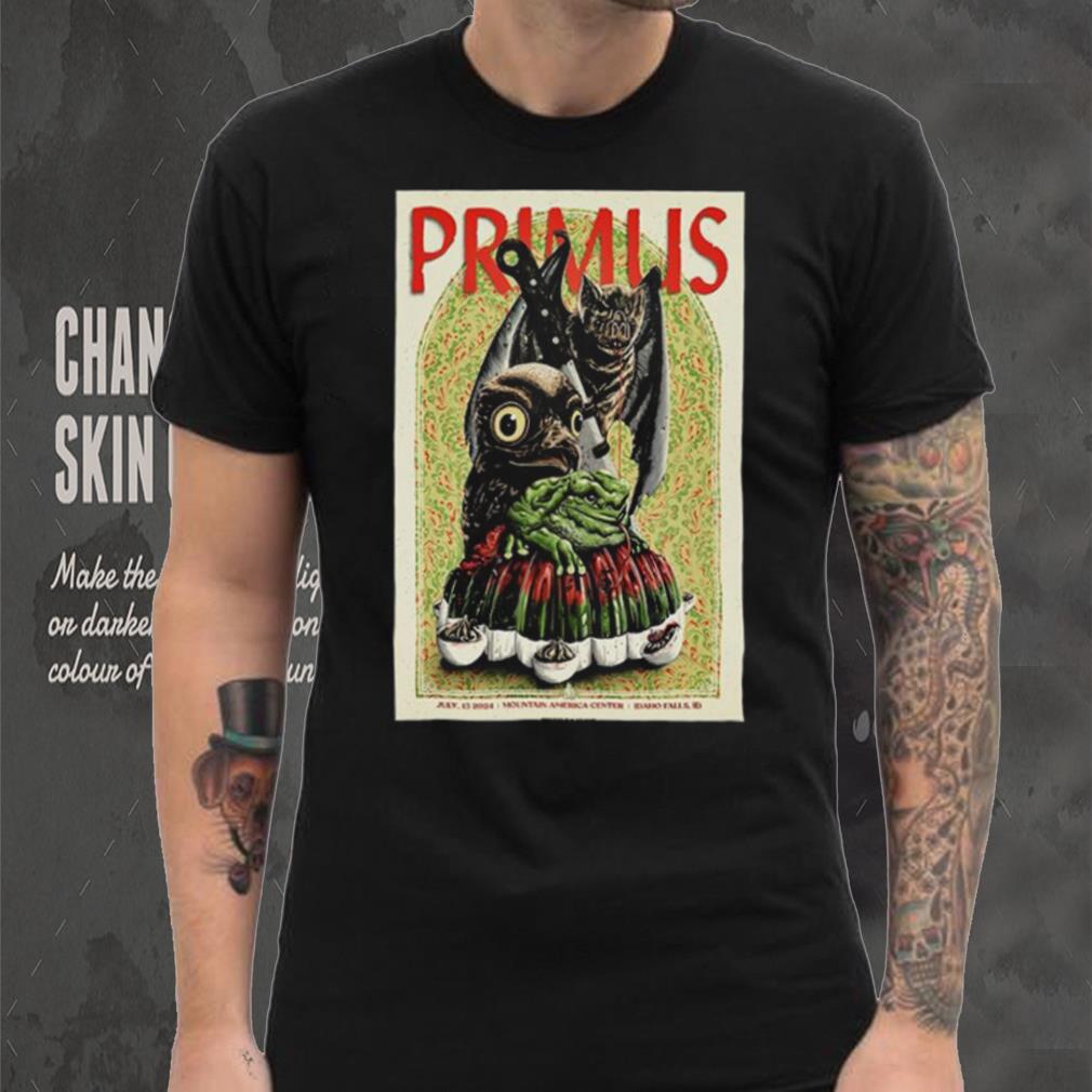 Primus Mountain America Center Idaho Falls ID July 15 2024 Poster Shirt Primus Mountain America Center Idaho Falls ID July 15 2024 Poster Shirt