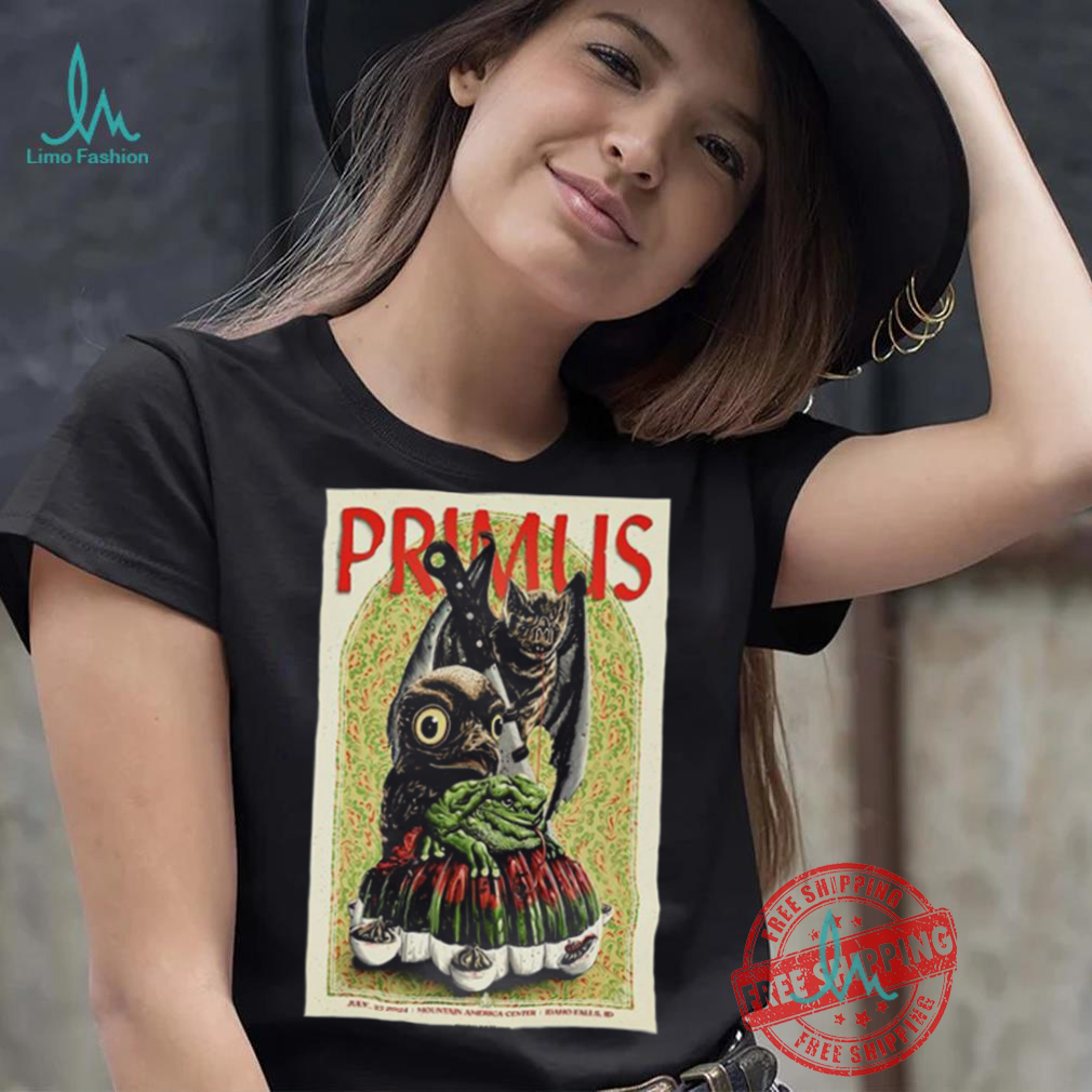 Primus Mountain America Center Idaho Falls ID July 15 2024 Poster Shirt Primus Mountain America Center Idaho Falls ID July 15 2024 Poster Shirt