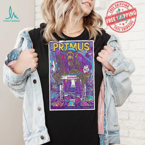 Primus Spokane Pavilion Spokane WA July 20 2024 Poster Shirt