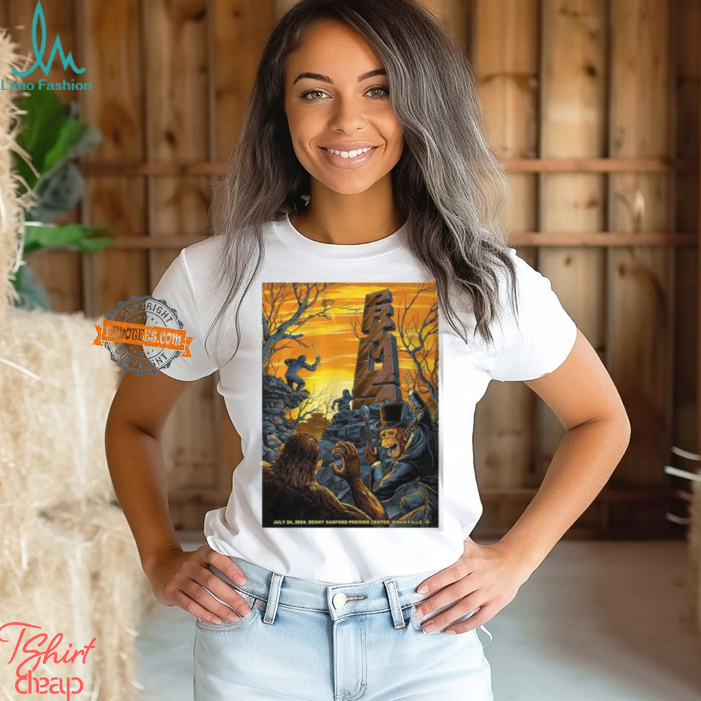 Primus Tour At Denny Sanford Premier Center In Sioux Falls SD On July 24 2024 Unisex T Shirt Primus Tour At Denny Sanford Premier Center In Sioux Falls SD On July 24 2024 Unisex T Shirt