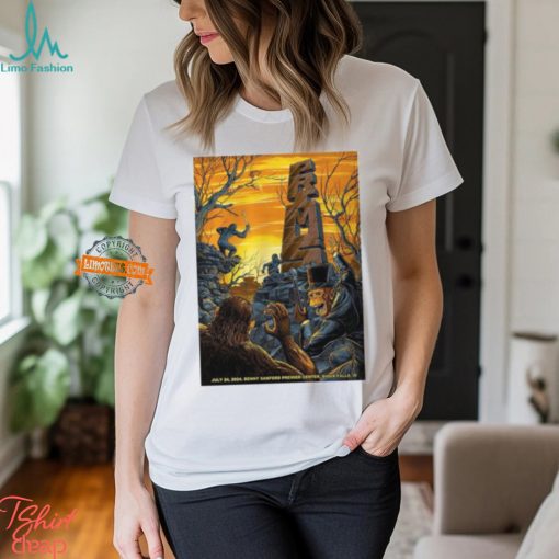 Primus Tour At Denny Sanford Premier Center In Sioux Falls SD On July 24 2024 Unisex T Shirt