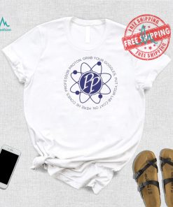 Professor Proton Grab your Goggles put your lab coat on Here he comes PP logo shirt