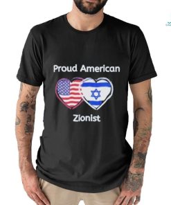 Proud American zionist T shirt