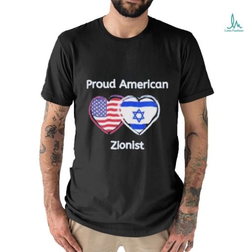 Proud American zionist T shirt