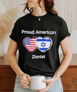 Proud American zionist T shirt