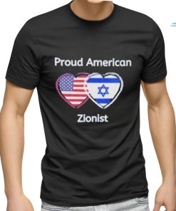 Proud American zionist T shirt