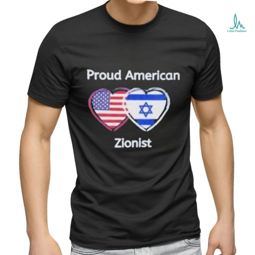 Proud American zionist T shirt