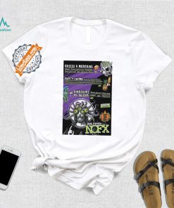 Punk In Drubli NOFX shows Denver, CO July 20, 21 2024 Poster shirt