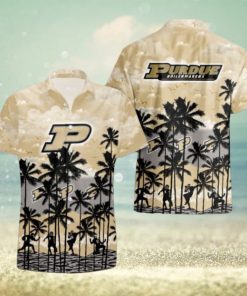 Purdue Boilermakers Palms Tree Hawaiian Shirt