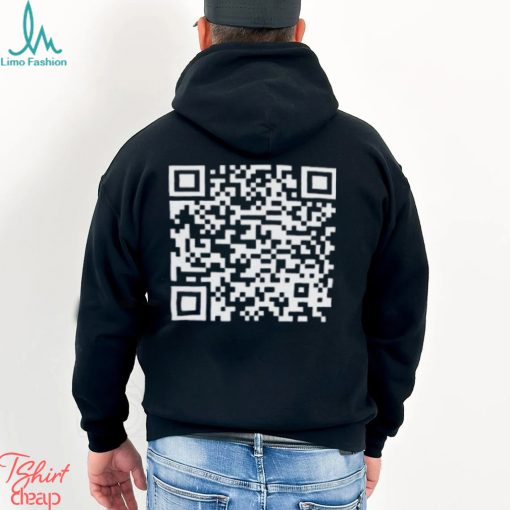 Qr Code  With A Special Message Shirt