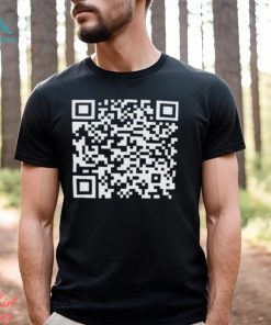 Qr Code With A Special Message Shirt