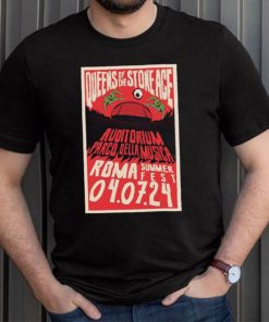 Queens Of The Stone Age Rome Summer Fest 2024 Poster Shirt