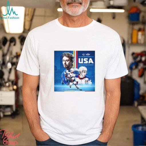 Quinn Hughes named to Team USA for the 4 Nations Face Off Shirt