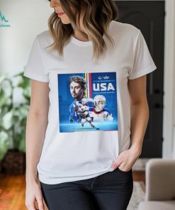 Quinn Hughes named to Team USA for the 4 Nations Face Off Shirt