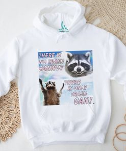 Racoon there is no trash cannot there is only trash can shirt