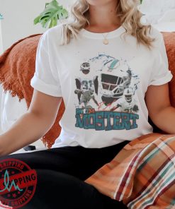 Raheem Mostert Miami Dolphins Inside Leverage Miami Signature T shirt