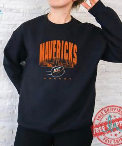 Rally Kansas City Mavericks Black Vent Long Sleeve Fashion T Shirt