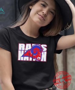 Rams nation logo shirt