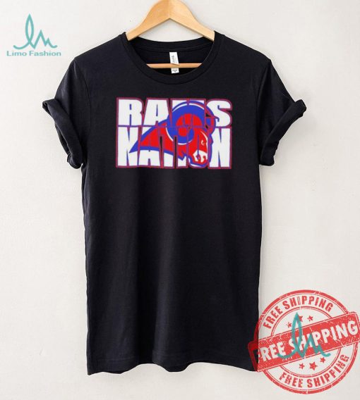 Rams nation logo shirt